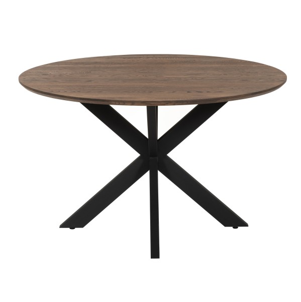 Eiken tafel: rond - Meubelen Comfort For Life Ieper